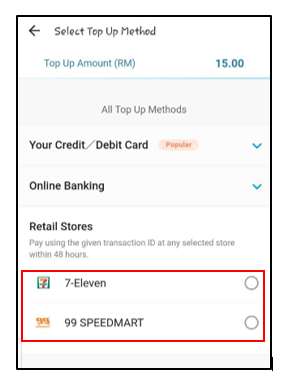 How Do I Use Cash To Top Up My Lazada Wallet At Retail Stores