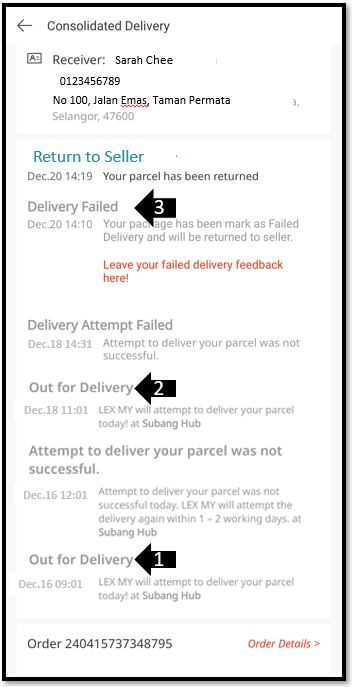 How Soon Will I Be Refunded After A Failed Delivery