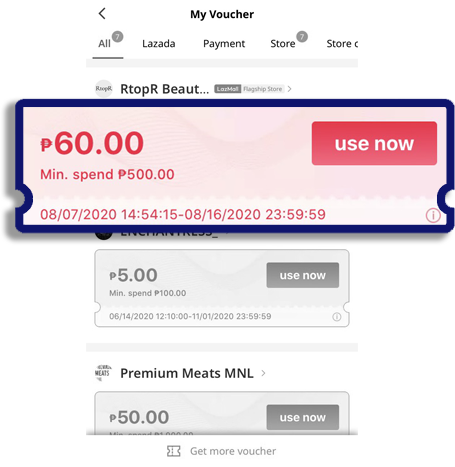 new lazada customer voucher