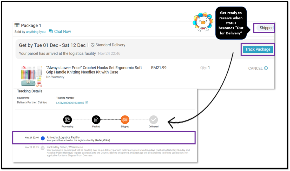 Lex My Tracking Malaysia Lazada Lex Tracking Track Lazada Elogistics Track Your Malaysia Post Delivery On Your Mobile Phone Tablet Or Pc
