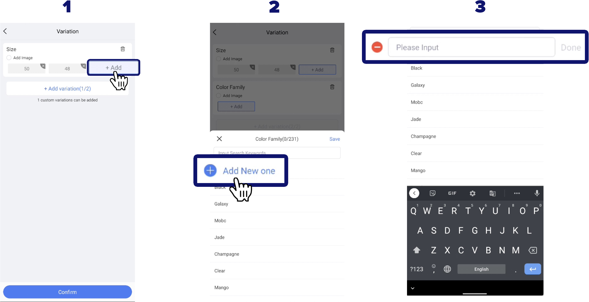 How Do I Create My Own Variant Name And Attribute App Lazada Seller