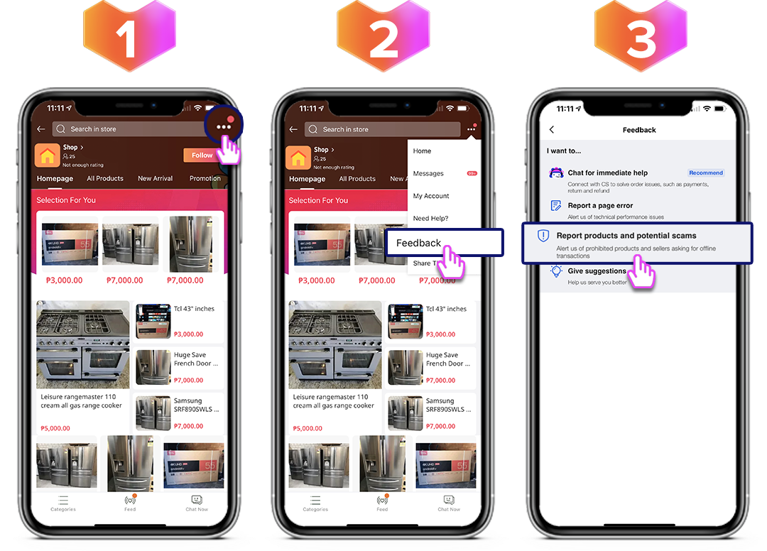How to report a seller or a product in Lazada | Lazada