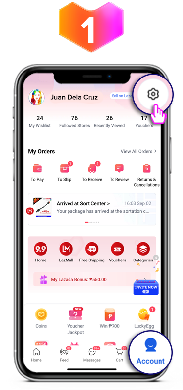 Help Center My Account Lazada Ph