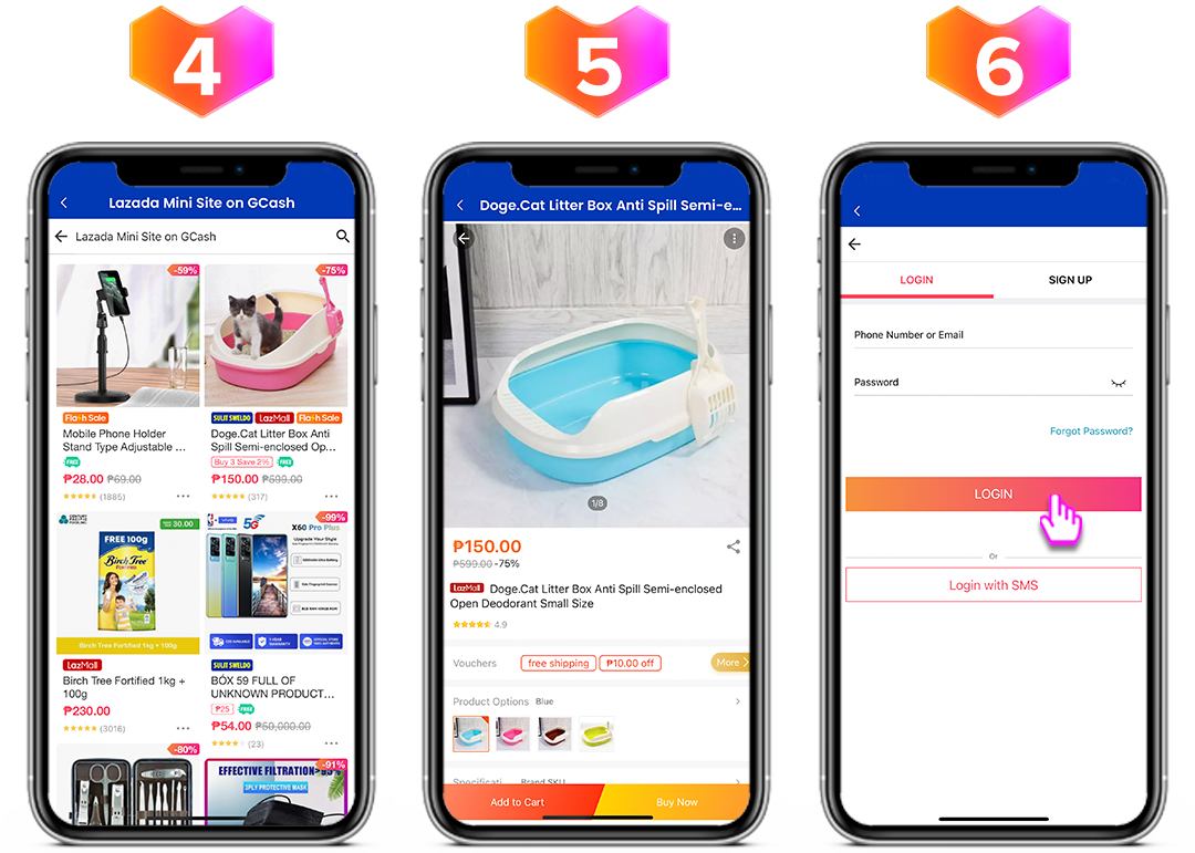 Can I Buy An Item In Lazada Using The Gcash App
