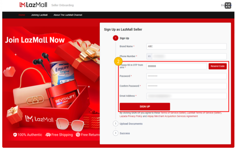 LazMall Seller Onboarding| Lazada Seller Center