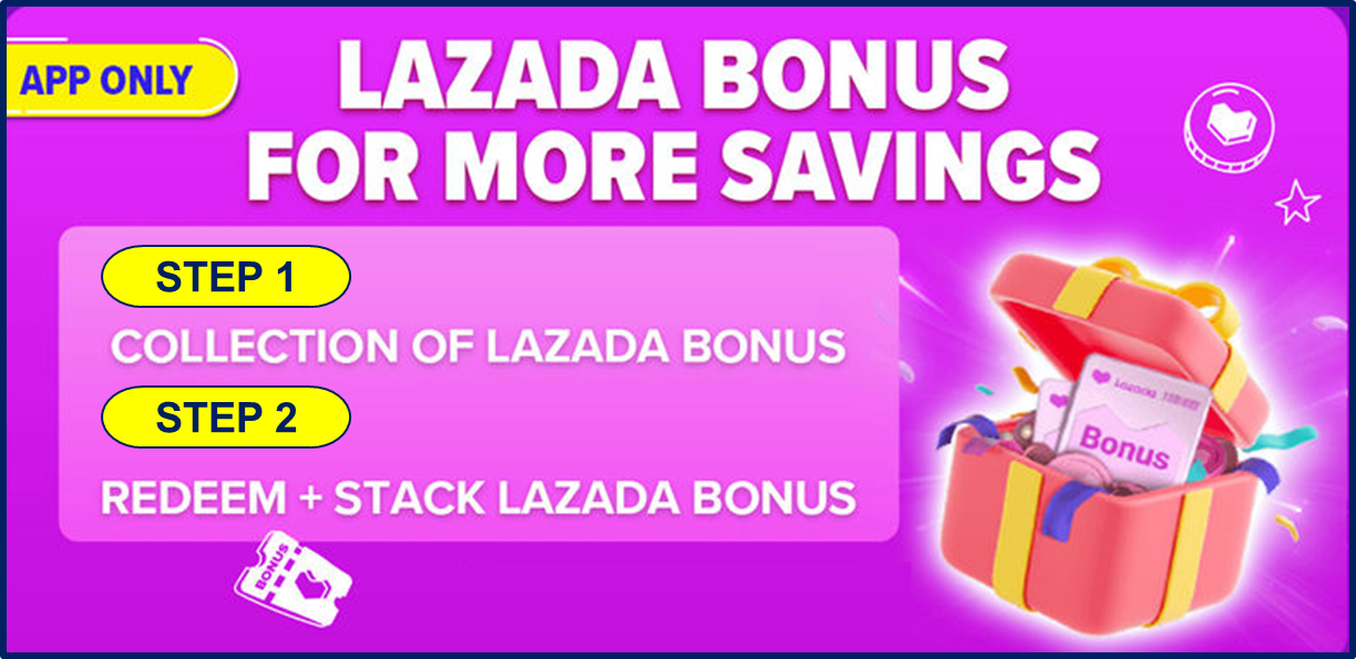 How to use lazada bonus to pay
