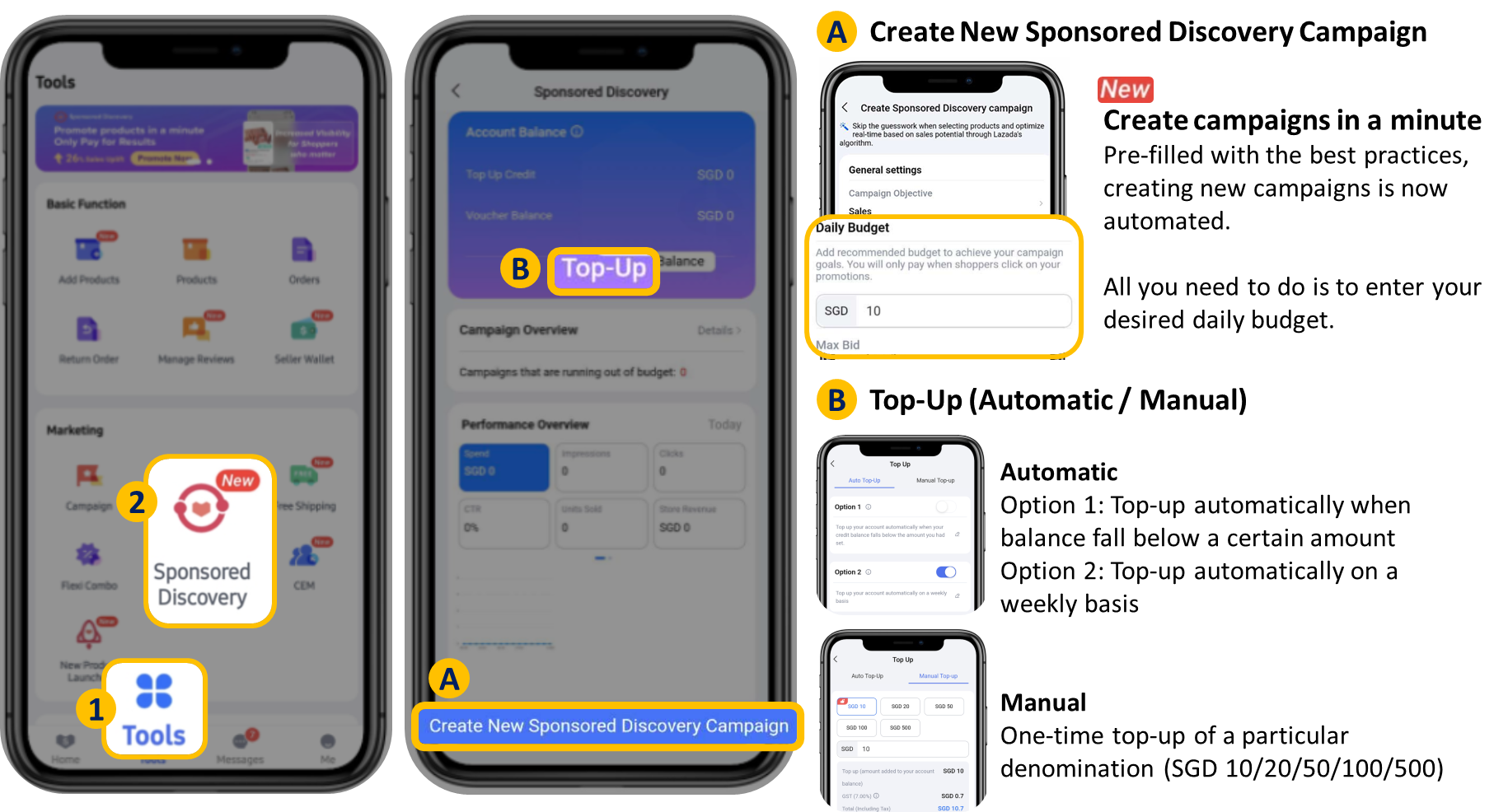 Enhanced Sponsored Discovery Is Available On Lazada Seller Center App